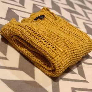 Mustard Crew Neck Sweater